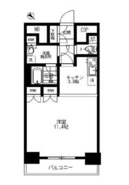 セジョリ御茶ノ水2 12階 間取り図