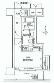 グレンパーク池田山 2階 間取り図
