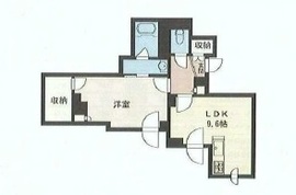 グリーングラス千駄ヶ谷 101 間取り図