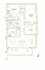 ラナイヘリテイジ 113 間取り図