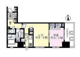 フォルム四谷外苑東 3階 間取り図