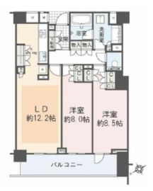 常盤松ハウス 5F3 間取り図