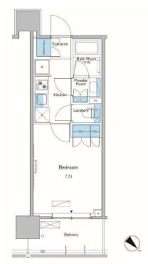 ルフォンプログレ滝野川 604 間取り図