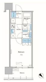 ルフォンプログレ滝野川 604 間取り図