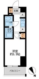 アーデン門前仲町 506 間取り図