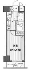 ガラ・ステージ麻布十番 12階 間取り図