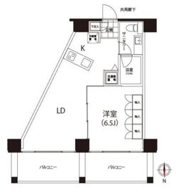 クイズ恵比寿 715 間取り図