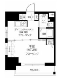 エステムプラザ飯田橋タワーレジデンス 3F1 間取り図