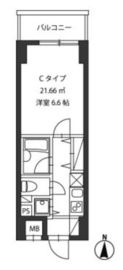 レジディア新御茶ノ水 1003 間取り図