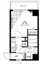 ステージファースト南麻布 7階 間取り図