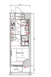 ガリシア武蔵小山 302 間取り図