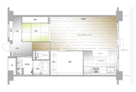 三田ナショナルコート 7階 間取り図