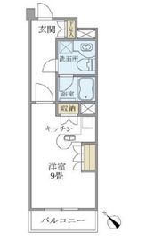 ウィズウィース渋谷神南 S棟 2階 間取り図