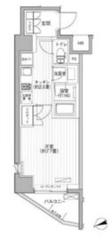 プラネソシエ大森山王 501 間取り図