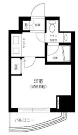 コンシェリア芝公園D's 1202 間取り図