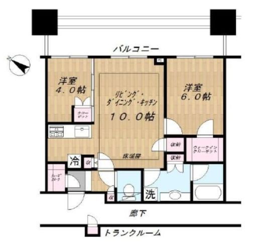 シティタワー大井町 3階 間取り図