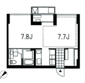 モデルナ 403 間取り図