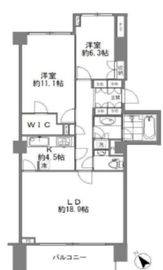 神宮前五丁目ブランシェ 4階 間取り図