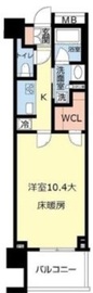 クロスエアタワー 11階 間取り図