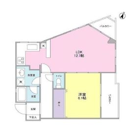 21゜de南平台（ヴァンテアンドゥ南平台） 203 間取り図