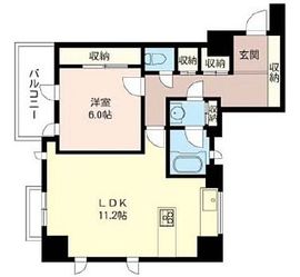 エスティメゾン五反田 308 間取り図