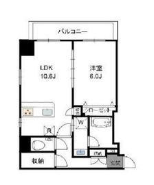 エスペランサ神田神保町 502 間取り図