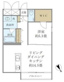 フォーリア西麻布CASA 402 間取り図