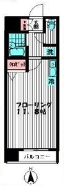 シティタワー武蔵小山 6階 間取り図