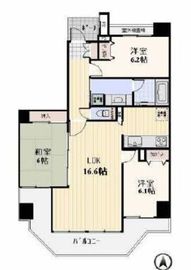 プロスペクト清澄庭園 1303 間取り図