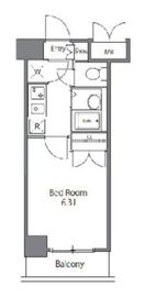 グランシャルム広尾 318 間取り図