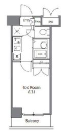 グランシャルム広尾 313 間取り図