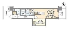 プラウド高田馬場 2階 間取り図