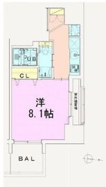 清澄白河レジデンス壱番館 604 間取り図