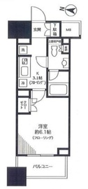 アトラス白山 2階 間取り図