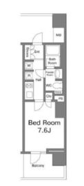 プラウド高田馬場 3階 間取り図