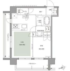 アージョ大崎 7階 間取り図