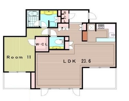 ブリスベージュ神宮前 6階 間取り図