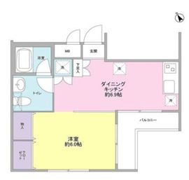 ル　ガルデニア 203 間取り図