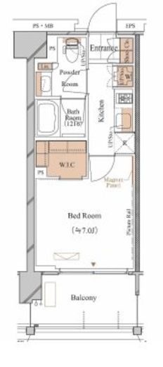 ブランシエスタ久が原 316 間取り図