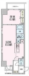 ラ・グリシーヌ 201 間取り図