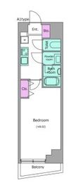 カージェ文京千石 305 間取り図