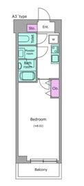 カージェ文京千石 207 間取り図