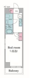 カージェ文京千石 506 間取り図