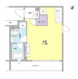 スタイリオ中延2ウエスト 109 間取り図