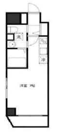 ラスカシエロ下北沢 401 間取り図