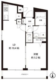 レオーネ馬込 505 間取り図