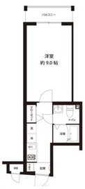 レオーネ馬込 102 間取り図