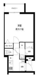 レオーネ馬込 201 間取り図