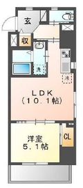 フェリーチェプランドール 401 間取り図