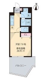 ソルジェンテ中野 205 間取り図